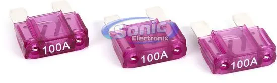 Stinger SPF56100 3-Pack Of 100 Amp MAXI Style Fuses