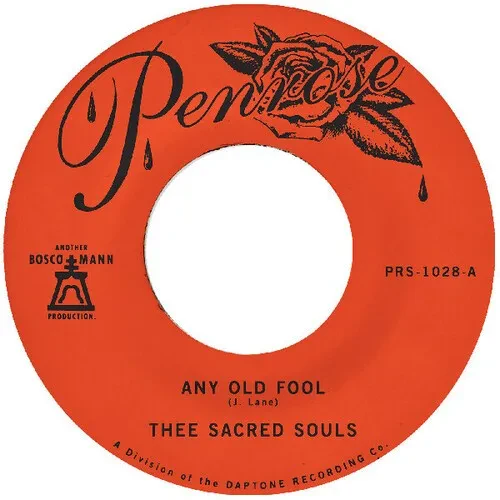 Виниловая пластинка Thee Sacred Souls – Any Old Fool b/w Price I'll Pay (Релиз 2026)