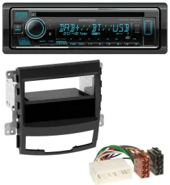 Kenwood MP3 Bluetooth DAB USB CD Autoradio für SsangYong Korando CK 2010-2013