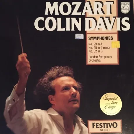 COLIN DAVIS - Mozart: Symphonies 29, 25, 32 (LP, Used)