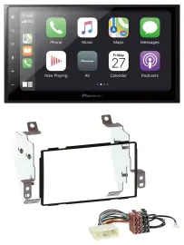 Pioneer MP3 Bluetooth DAB 2DIN USB Autoradio für Nissan Note (2005-2013)