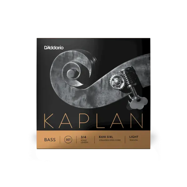 Струны для контрабаса D'Addario K610 3/4L Kaplan Ball End Light 58-65