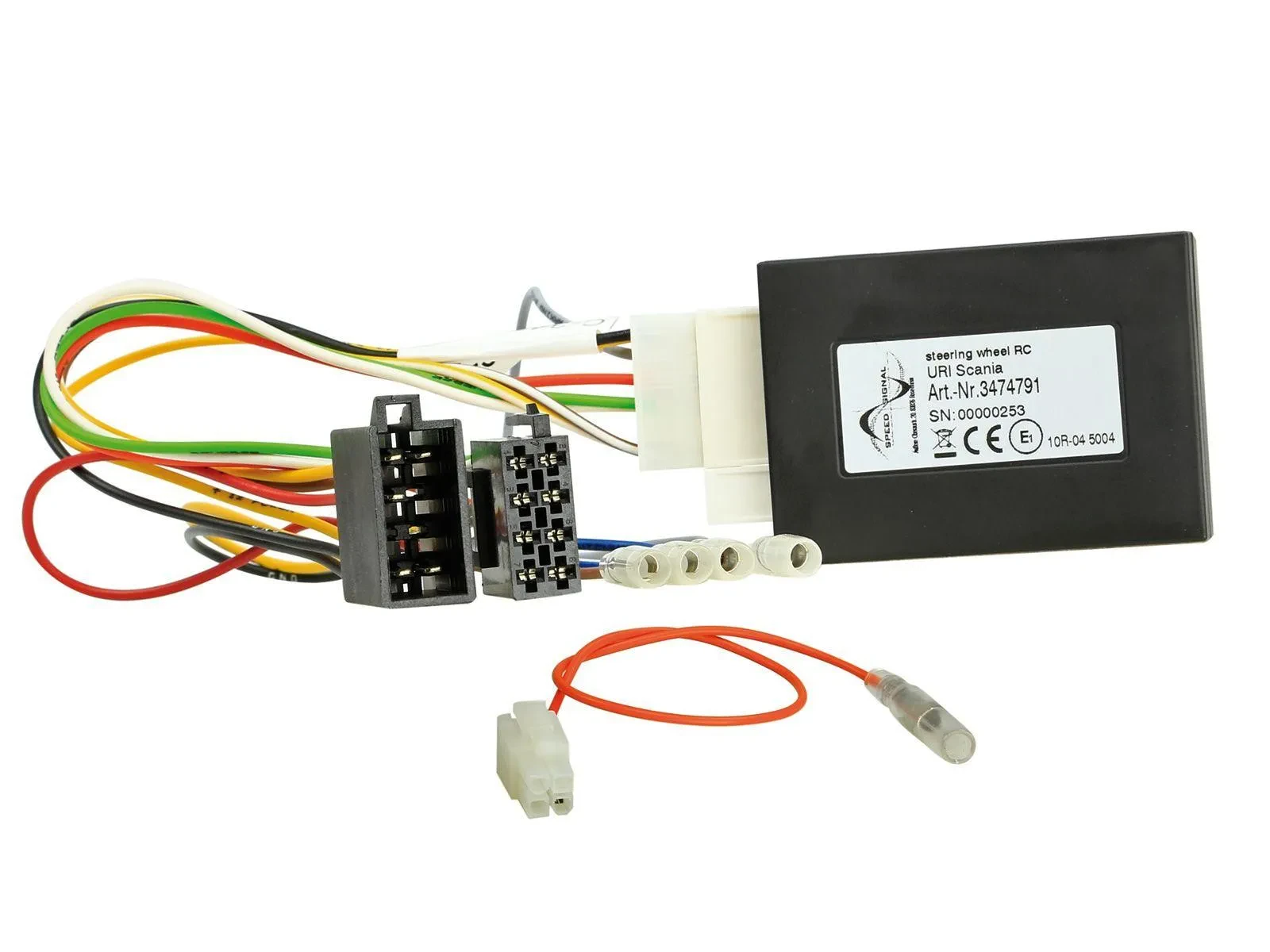 ACV CAN-Bus- Lenkradadapter für Scania R 2004-2012 ISO Kenwood 42-1272-700