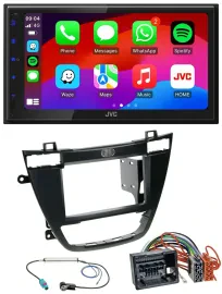 JVC Bluetooth 2DIN MP3 DAB USB Autoradio für Opel Insignia 08-13 schwarz