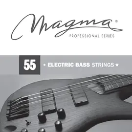 Струна одиночная для бас-гитары Magma Strings BS055N Nickel Plated Steel 055