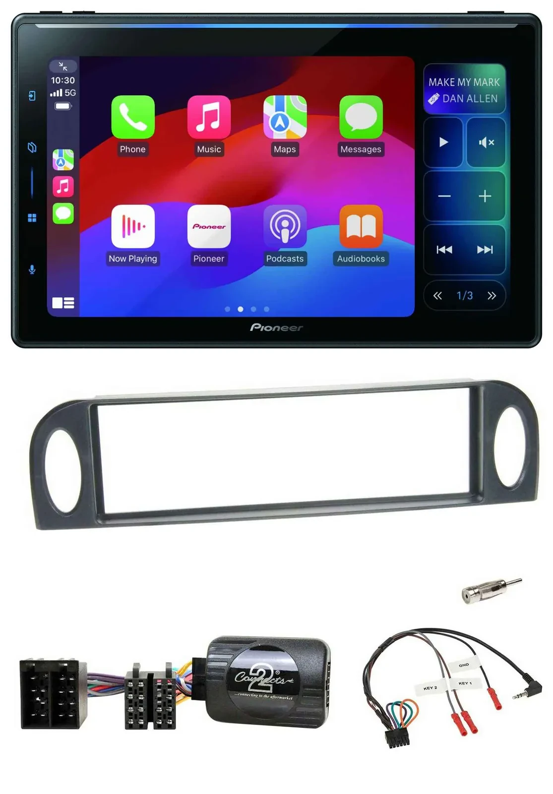 Pioneer Bluetooth DAB Lenkrad USB Autoradio für Citroen C5 2001-2005