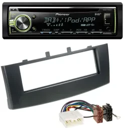 Pioneer DAB USB MP3 AUX CD Autoradio für Mitsubishi Colt (ab 2009)