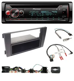 Pioneer Lenkrad DAB CD Bluetooth USB Autoradio für Audi A6 (2001-2004)