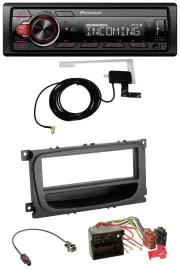 Автомагнитола для Ford Mondeo/S-Max (2007–2014) Pioneer USB MP3 DAB Bluetooth с монтажным карманом