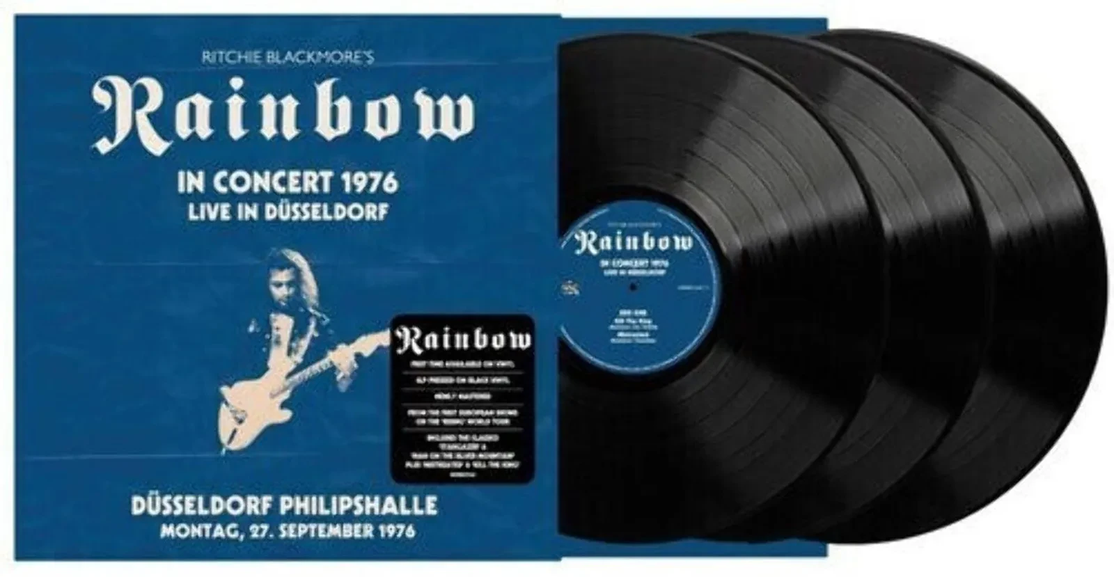 Виниловая пластинка Ritchie Blackmore's Rainbow – Live In Dusseldorf 1976: Dusseldorf Philipshalle 27.9.1976 (Релиз 2026)
