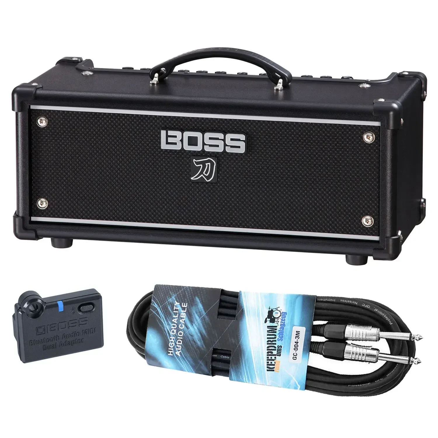 Boss Katana Head Gen 3 Gitarren-Verstärker Topteil mit BT-Dual und Kabel