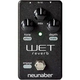 Педаль эффектов для электрогитары Neunaber Wet Reverb v5 Effects Pedal Black