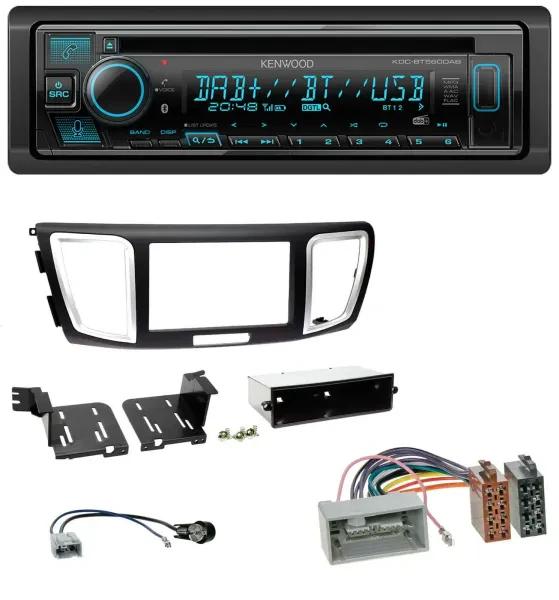Kenwood Bluetooth DAB CD MP3 USB Autoradio für Honda Accord (ab 2011)