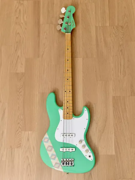 Бас-гитара Fender Japan Exclusive Silent Siren Signature Jazz Bass Seafoam Green w/gigbag Japan 2020