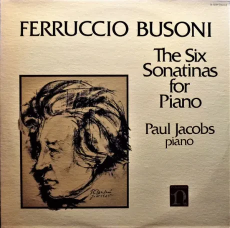 FERRUCCIO BUSONI - The Six Sonatinas For Piano (LP , Used)