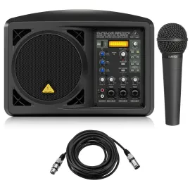 Behringer Eurolive B207MP3 Active 150-Watt 6.5" Powered PA/Monitor System with M