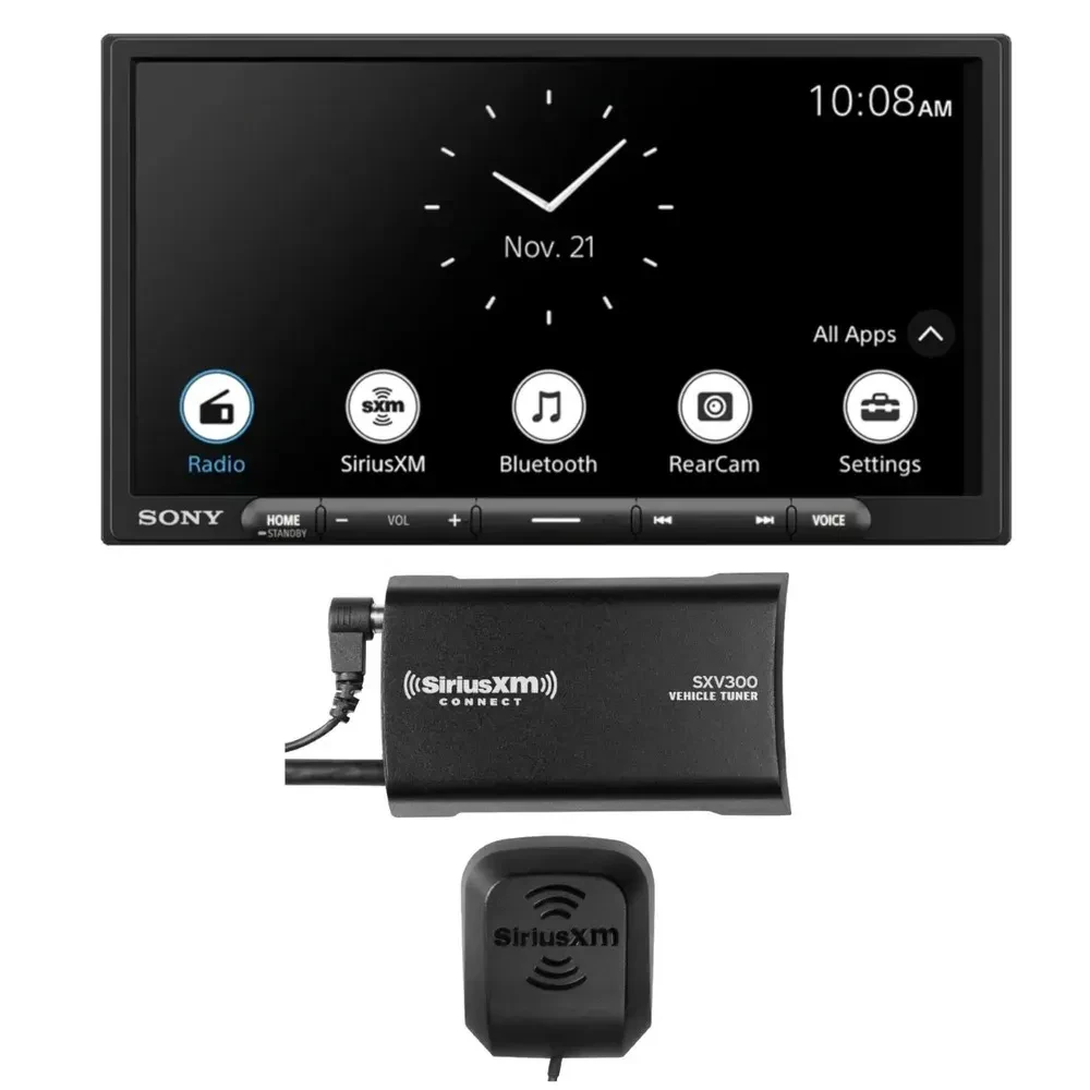 Автомагнитола Sony XAV-AX3700 6.95", 2 DIN, сенсорный экран, с SiriusXM SXV300v1
