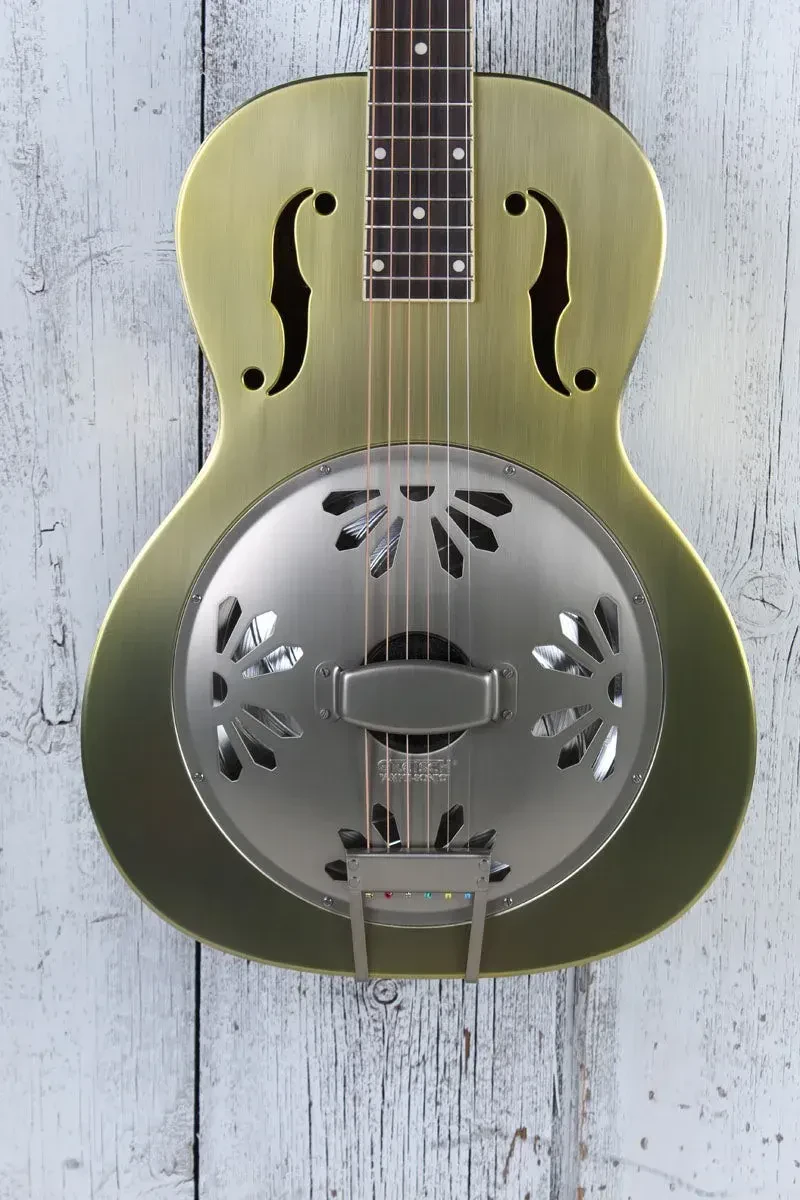 Б/У Резонаторная гитара Gretsch G9202 Honey Dipper Special Round Neck бронза