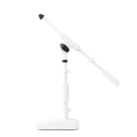 Shure by Gator SH-DESKTOP2 Desktop Boom Microphone Stand, White