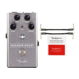 Педаль эффектов для электрогитары Fender Engager Boost с аксессуарами