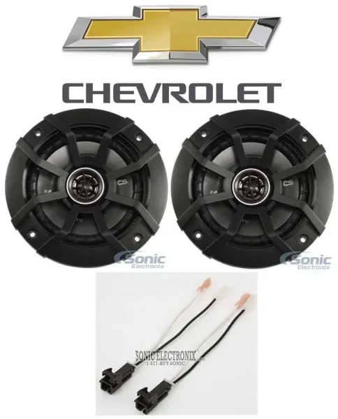 Kicker 5.25" Front Car Speaker Replacement For 1995-1999 Chevrolet Monte Carlo