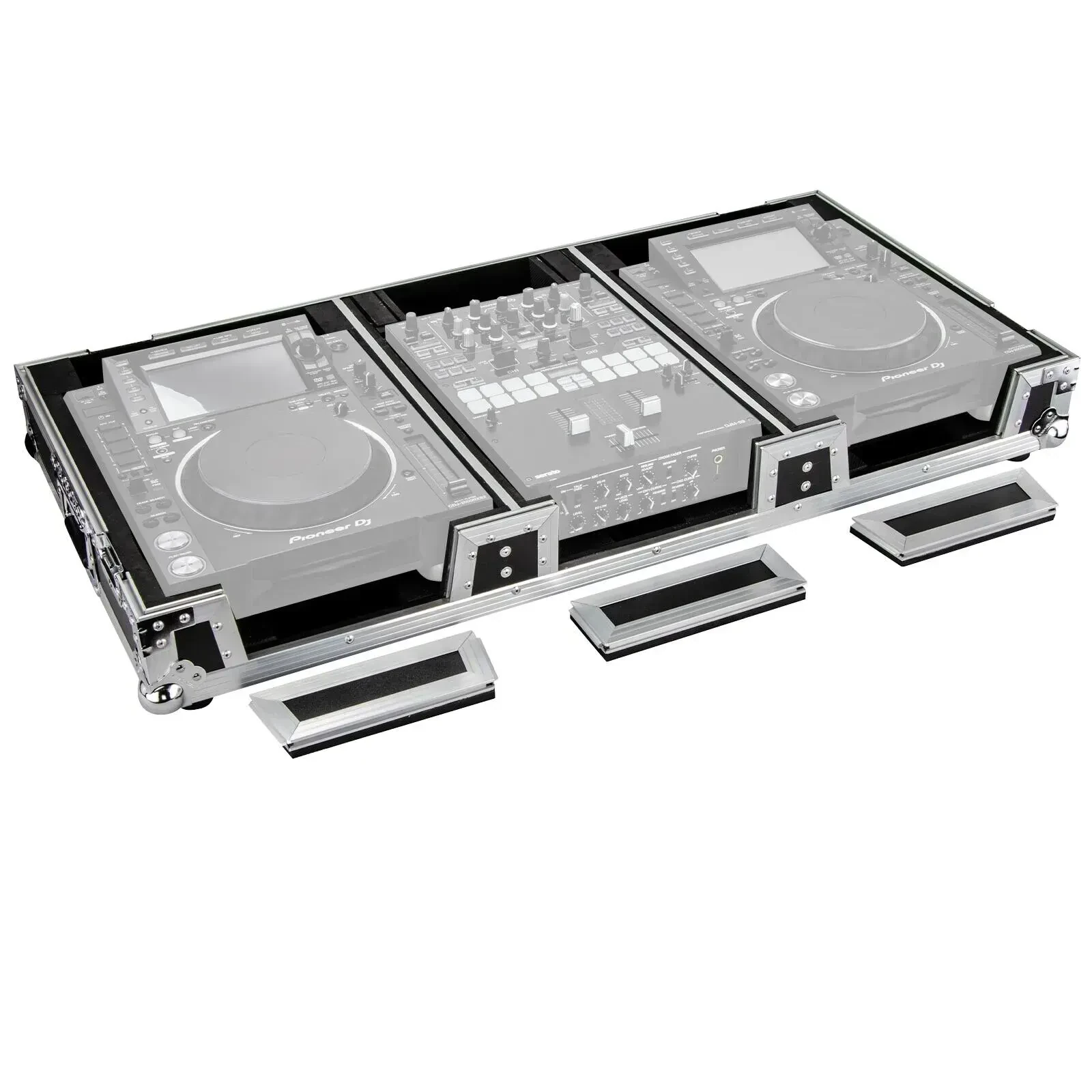 Кейс для музыкального оборудования Odyssey Flight Zone FZ10CDJWXD DJ Coffin для CD/цифровых медиаплееров