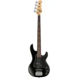 Бас-гитара G&L Tribute SB2 Brazilian Cherry FB Black Satin