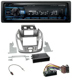 Alpine USB Bluetooth DAB MP3 Autoradio für Ford Transit Connect mit Display 12-1