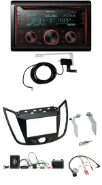 Pioneer 2DIN Lenkrad DAB USB CD Bluetooth Autoradio für Ford Kuga DM2 ab 2013