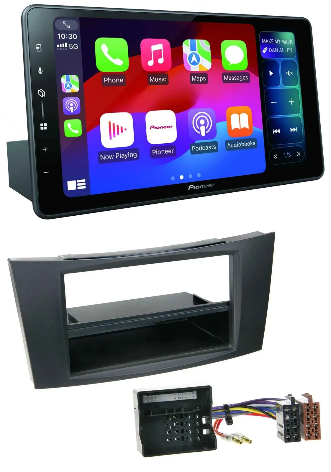 Pioneer Bluetooth DAB MP3 USB Autoradio für Mercedes E-Klasse W211