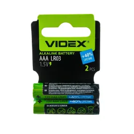 Элемент питания VIDEX VID-LR3-2SC 2/SH AAA (2 штуки)