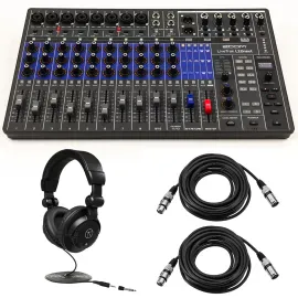 Цифровой микшер Zoom LiveTrak L12next 12-канальный (набор, с мониторными наушниками)