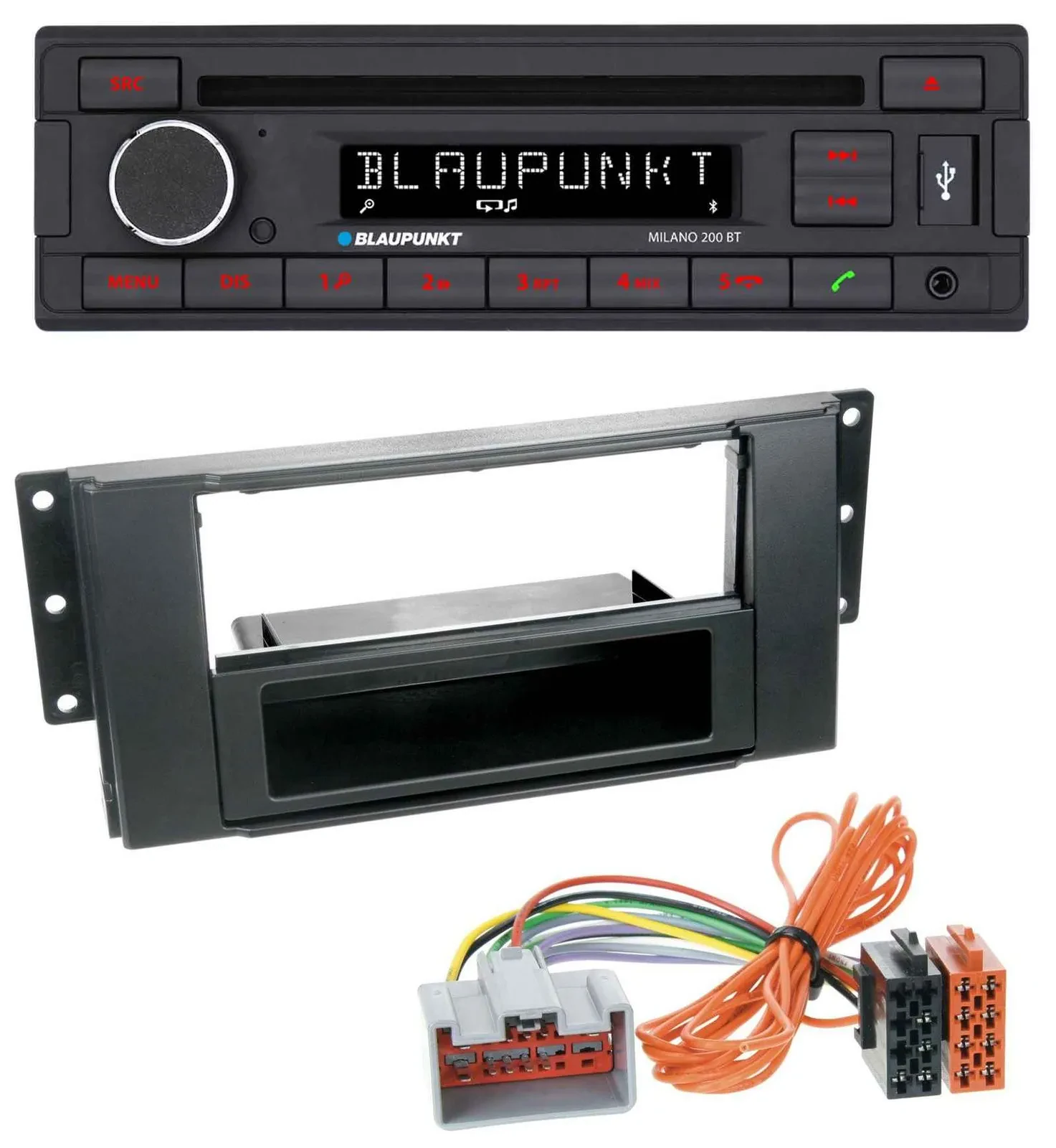 Blaupunkt MP3 USB CD Bluetooth AUX Autoradio für Land Rover Freelander 2011-2012