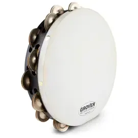 Тамбурин Grover Pro Projection-Plus Double-Row German Silver Tambourine 10 in. 10 in.