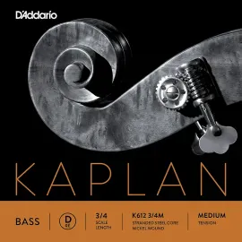 Струна для контрабаса D'Addario Kaplan D 3/4 Medium