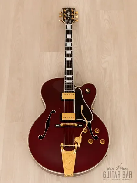 Полуакустическая электрогитара Gibson Master Model L-5 CES Archtop Wine Red USA 1994 w/Case