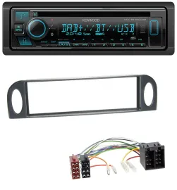 Автомагнитола Kenwood Bluetooth, DAB, CD, MP3, USB для Citroen C5 (до 2004)