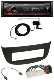 Pioneer DAB USB MP3 Bluetooth Autoradio für Renault Twingo ab 2012 schwarz