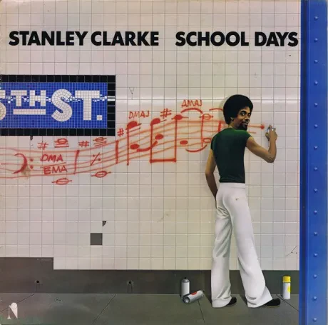 STANLEY CLARKE - School Days (LP , Used)
