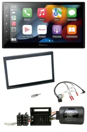Pioneer DAB Bluetooth 2DIN USB Lenkrad Autoradio für Citroen C2 C3 Berlingo Jump