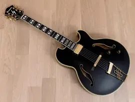 Ibanez Pat Metheny Signature PM100 Archtop Black w/case Japan 1997 купить в  SKIFMUSIC | 489038