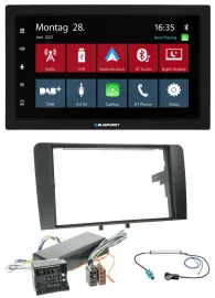 Blaupunkt MP3 Bluetooth DAB 2DIN USB Autoradio für Audi A3 8P 06-12 Bose Aktivsy