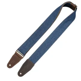 Ремень для гитары Levy's M7DM-BLU Denim Suede Blue