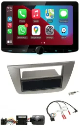 Kenwood Lenkrad USB DAB Bluetooth Autoradio für Seat Toledo Altea 2004-2009 anth