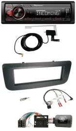 Автомагнитола Pioneer для Skoda Fabia 2007–2014, Praktik, Roomster, DAB, Bluetooth, USB, поддержка кнопок на руле