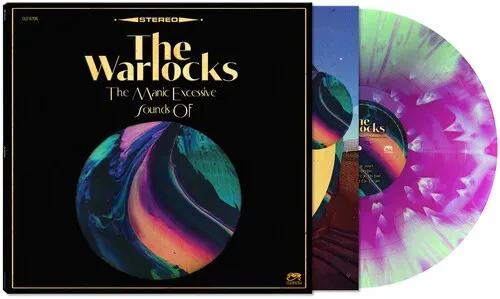 Виниловая пластинка The Warlocks - The Manic Excessive Sounds Of [New Vinyl LP] Coke Bottle Green ,