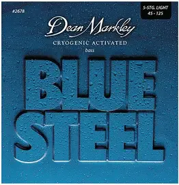 Струны для 5-струнной бас-гитары Dean Markley Blue Steel 2678 45-125