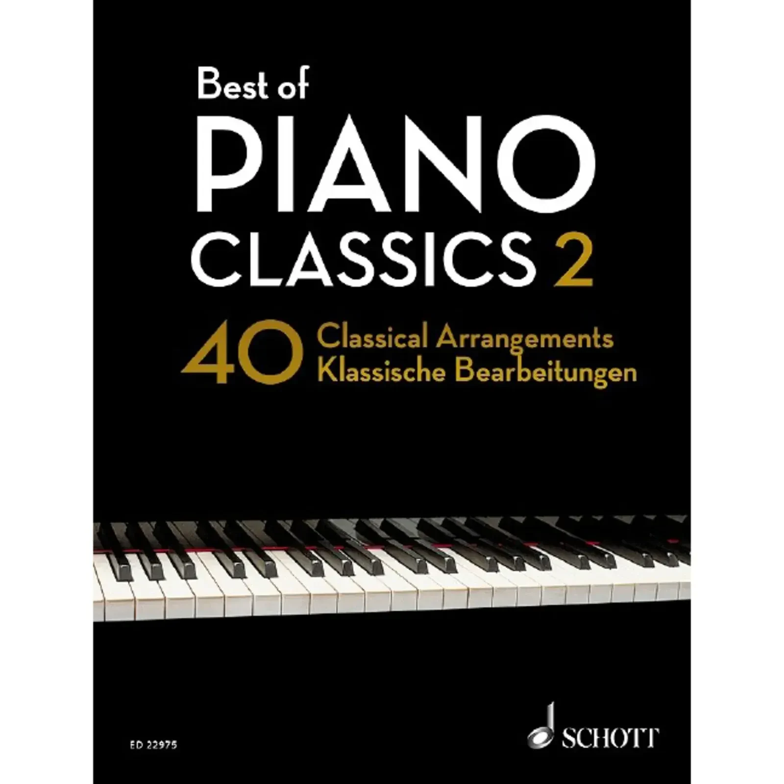 Сборник песен Schott Music Best of Piano Classics 2