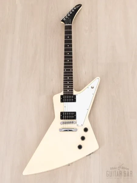 Электрогитара Gibson Explorer 1976 Vintage Reissue HH Classic White w/case USA 2006