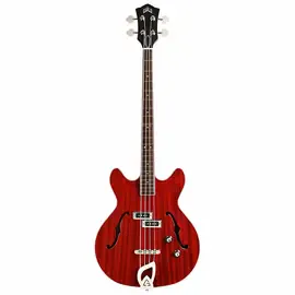 Полуакустическая бас-гитара Guild Starfire Bass I Cherry Red